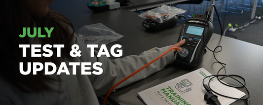 July Test & Tag Wrap: A Packed Month of Safety Updates