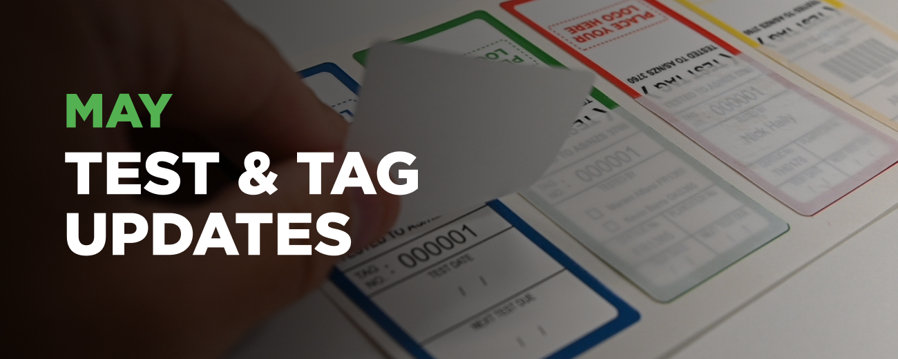 May Test & Tag Update EOFY Deals, Safety Alerts & Winter Colour Chang