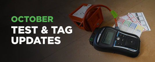 October Test and Tag News