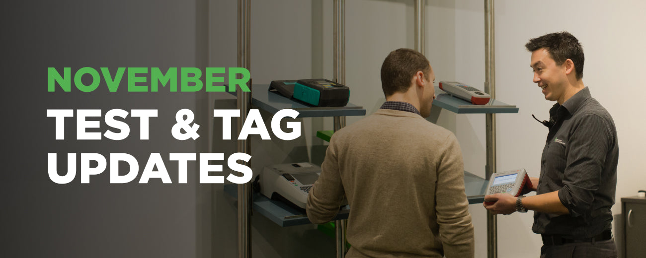 Tag Etraining November Test & Tag Update: EOY offers, Colour Codes & Compliance Upda ...
