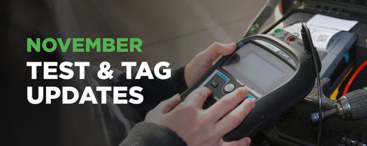 Test & Tag News November