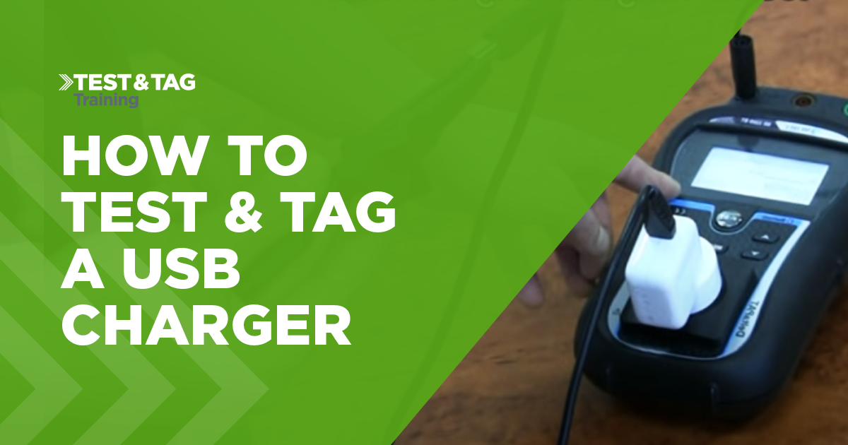 Test Charging Socket How to Test and Tag a USB Charger | Test & Tag Training