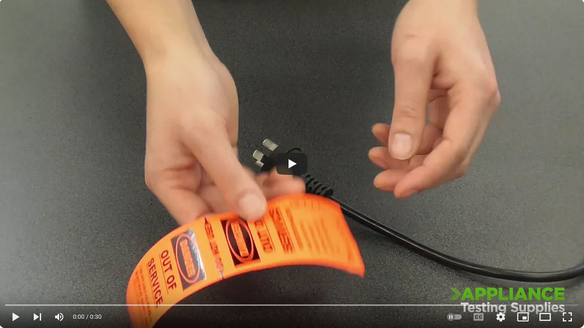Which Electrical Test Tag You Should Use | Test & Tag Training